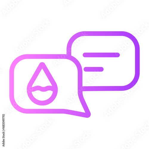debate gradient icon