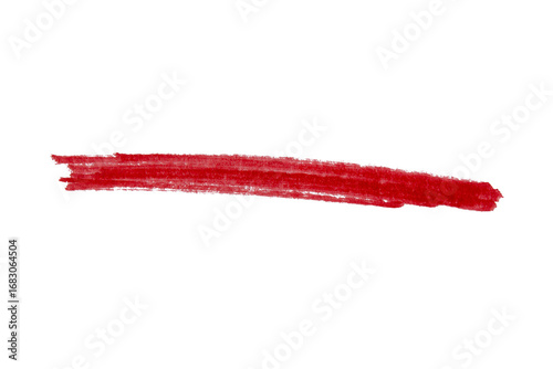 PNG Red hand drawn marker pen stroke line transparent background design element doodle scribble underline