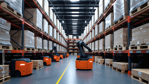 Robots in wareshouse
