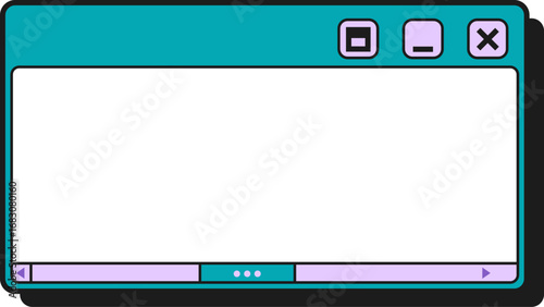 Retro Notification Window