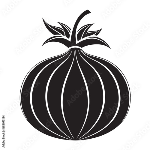 Black hala Silhouette Vector, High Quality Illustration on White Background