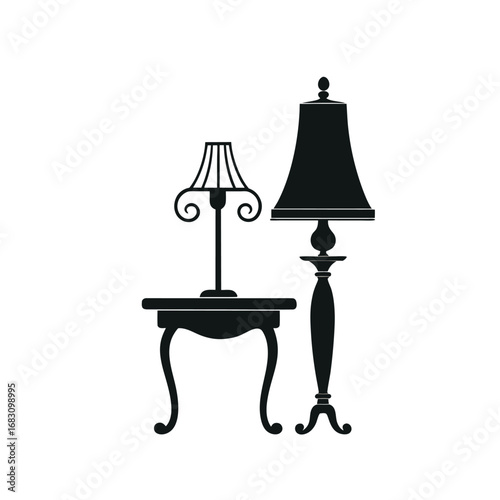 vintage table lamp