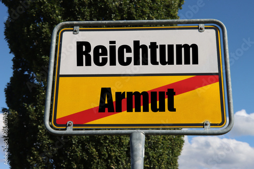 Armut oder Reichtum