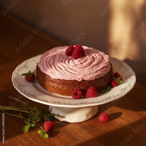 Raspberry Cake 