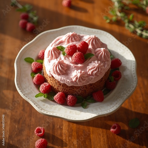 Raspberry Cake 