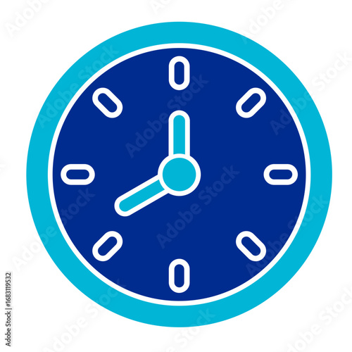 Clock  Icon Set Multiple Style Collection