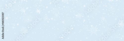 Winter background, snowflakes on a beautiful background, Christmas background for cards, snowfall. Snowy nature landscape, winter dust png.	
