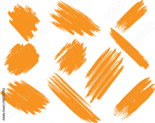 Seamless Brush stroke  vector