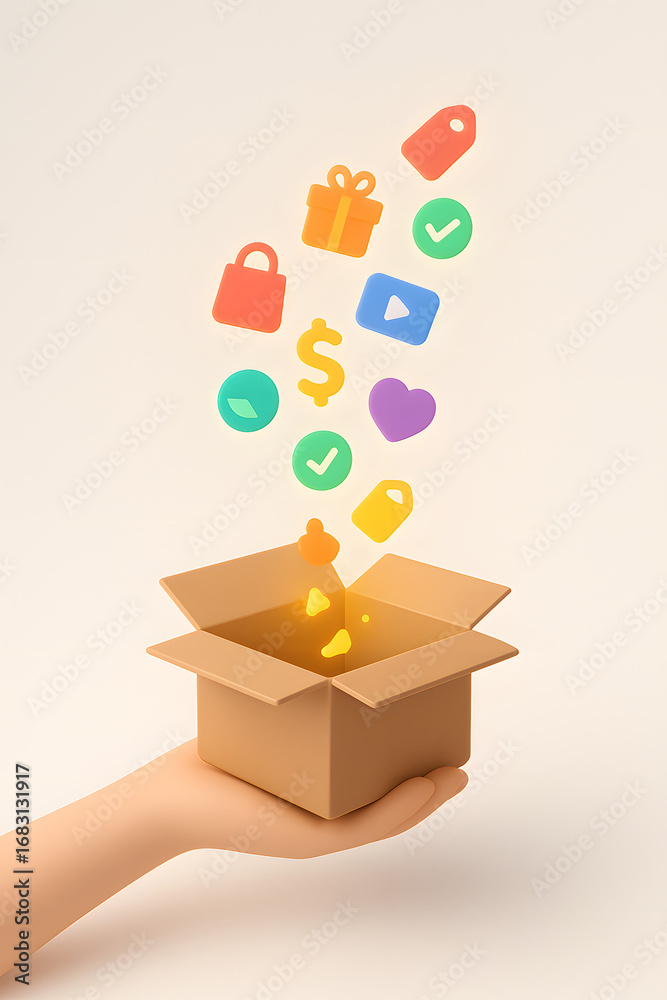 Obraz premium The Power of the Subscription Model 