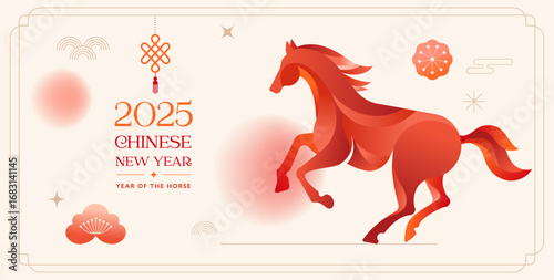Chinese new year 2026 year of the Horse. Red Horse illustrations, vertical design, cards, banners. Traditional Chinese vector designs with horse. Lunar new year, concept design