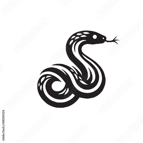 Wallpaper Mural snake silhouette svg ,snake silhouette tattoo,snake silhouette clipart ,snake silhouette png	 Torontodigital.ca