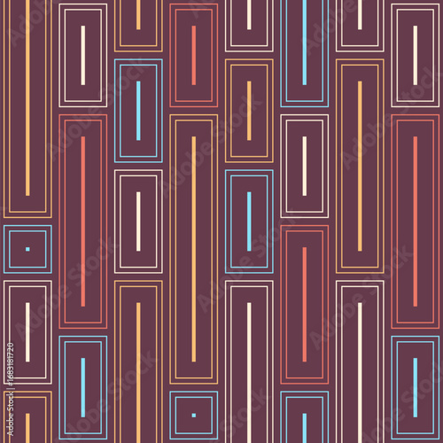 Vector seamless pattern wit...