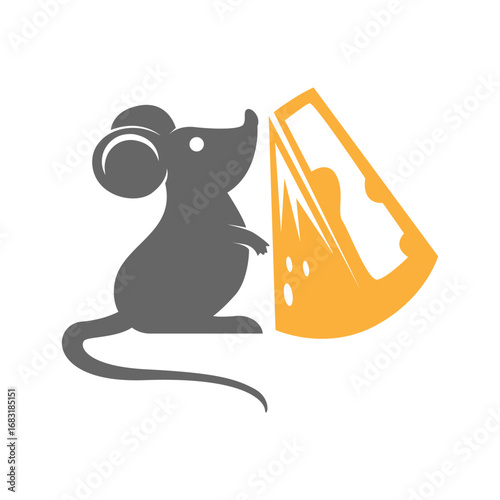 Rats logo icon illustration