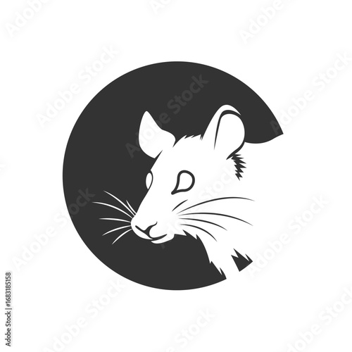 Rats logo icon illustration