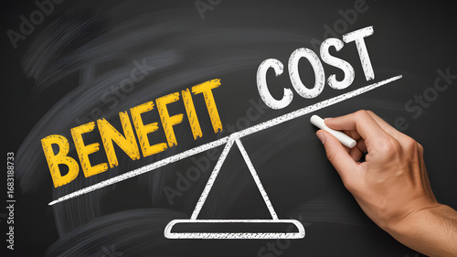 Balance cost and benefit for strategic business decisions and long term investment success