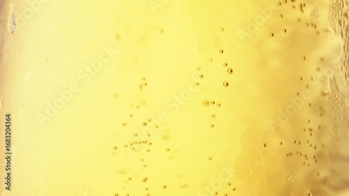 Cold beer in a glass