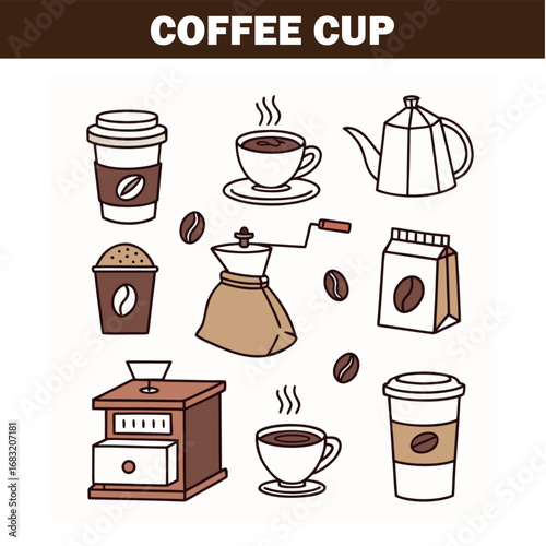 Coffee cup icon