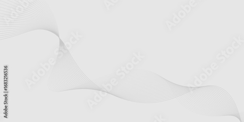 Abstract vector background with black wavy lines. EPS10