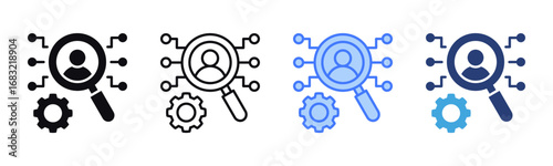 Skills icon sheet multiple style collection
