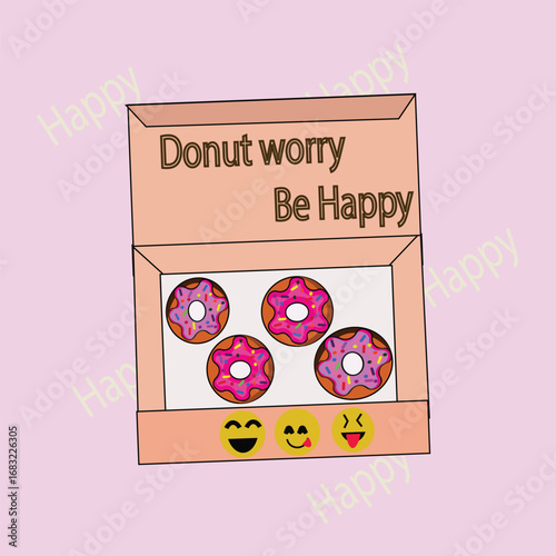 Donut Worry Be Happy