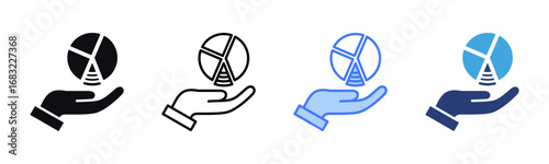 Contribution icon sheet multiple style collection