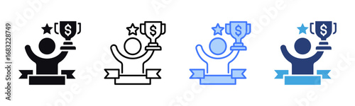 Achievement icon sheet multiple style collection