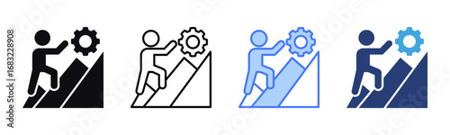 Challenge icon sheet multiple style collection