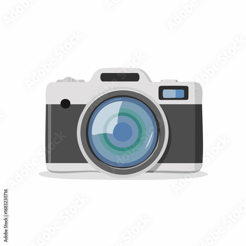 Einfache Kamera als Vektorgrafik