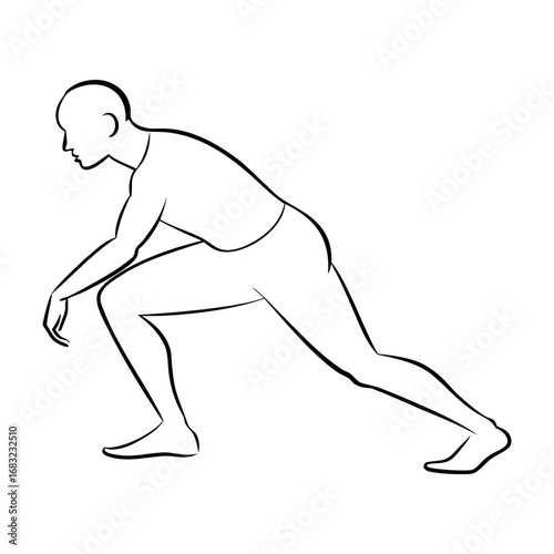 Cyborg Sprinter on Neon Racetrack � Futuristic Athlete with Metallic Limbs, Synthetic Power, and Digital Speed