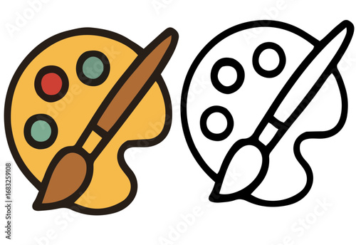 vector illustration of a set of tools