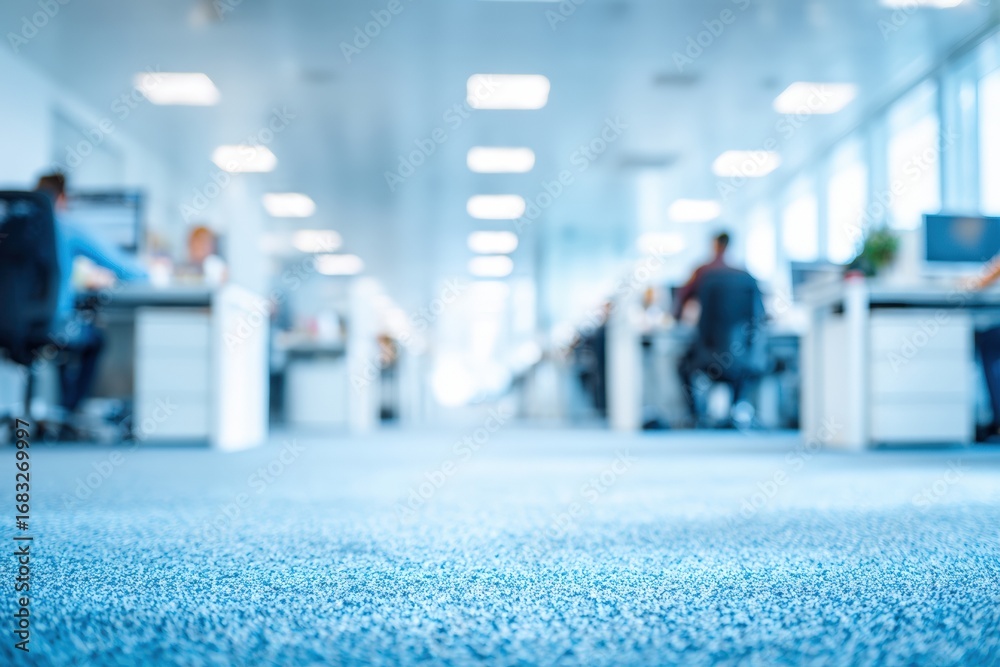 Fototapeta premium Blurred office interior