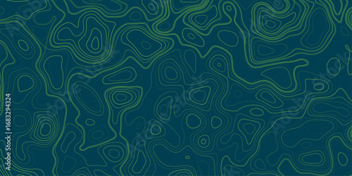 Topography Lines. Terrain Map Background