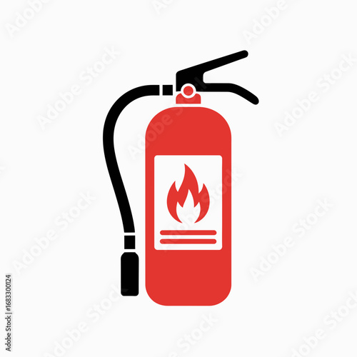 fire extinguisher vector