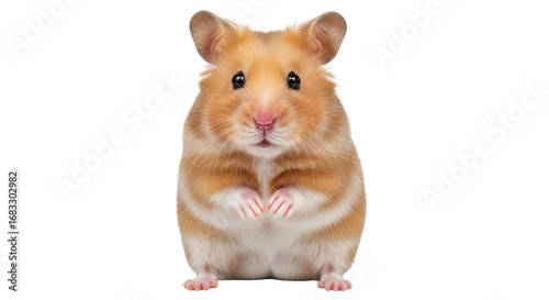Fotografi Isolated Hamster