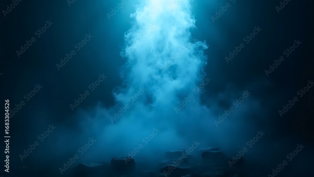 Obraz premium Foggy Halloween Smoke Background