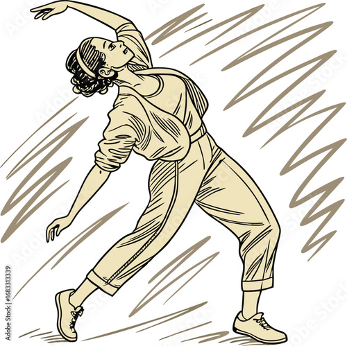 vector illustration of a baseball player