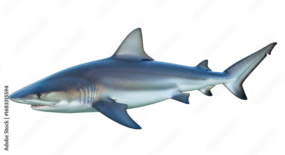 Naklejka premium Isolated Shark