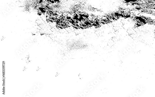 Grimy Black Dust Texture. Rough Background. Vector Design.