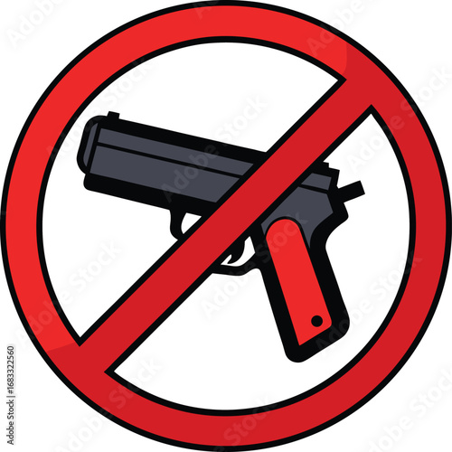 no guns allowed sign