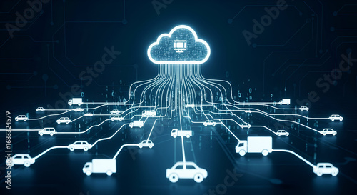 Cloud-Connected Mobility: Illustrating the Future of Transportation Networks and Data Exchange