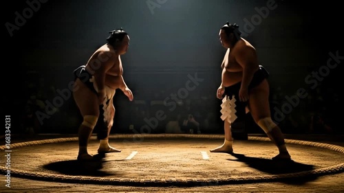 eye level, sumo sport, Japan, Japanese culture,
