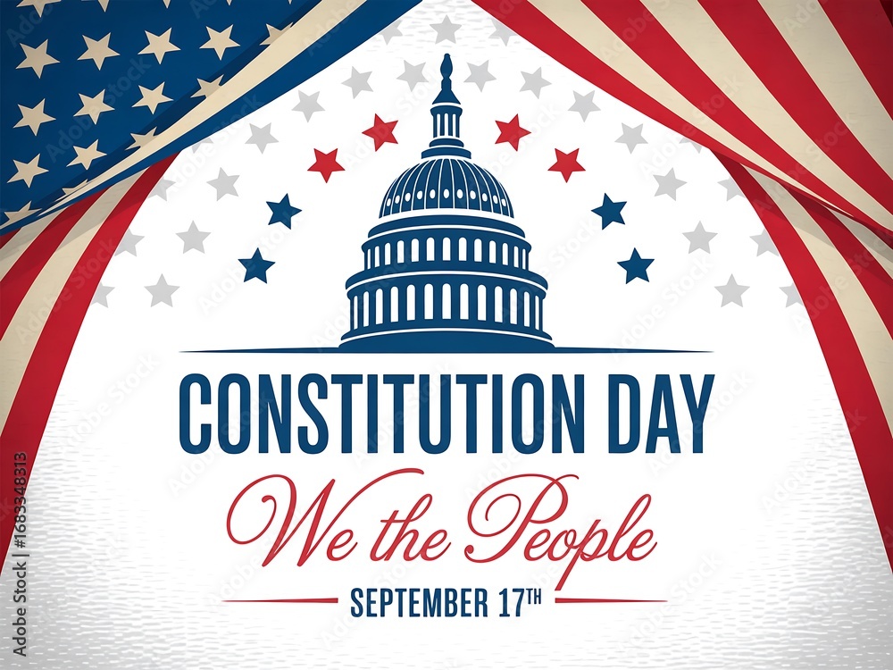 custom made wallpaper toronto digitalConstitution day celebration featuring the u s capitol building and the american flag