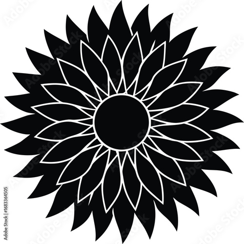 Man wearing a black shirt and jeans with tattoos and a mustache is standing with his arms crossed in front of a white wall