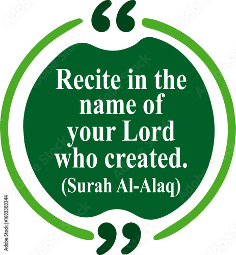 Recite In The Lord’s Name