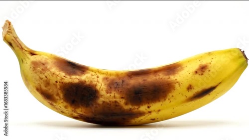 Time-Lapse of a Banana Ripening and Rotting
