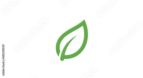 Green leaf icon