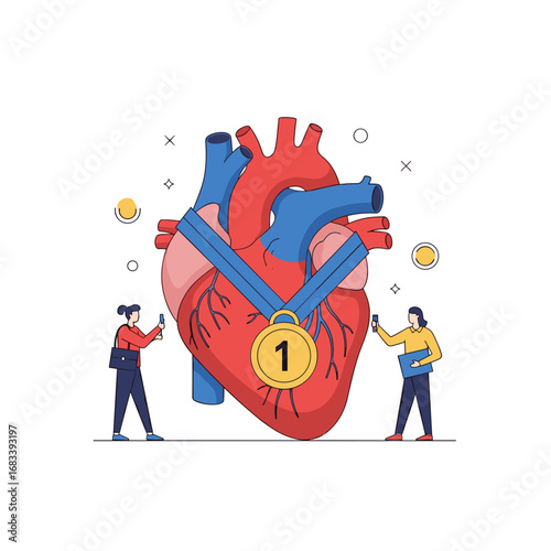 Celebrating the heart champion with excellence and optimal health recognition