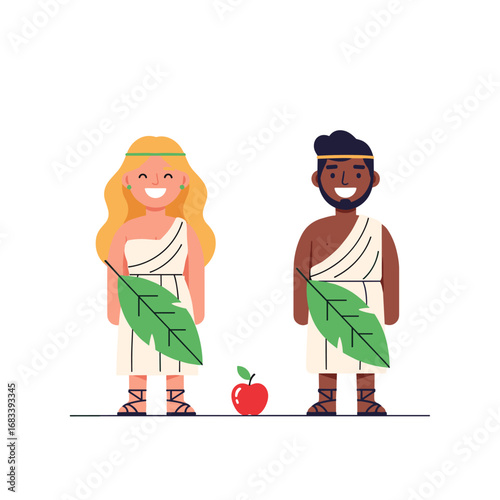 Discover the ancient biblical story of the first man and woman in the garden of eden learning about temptation and the forbidden fruit