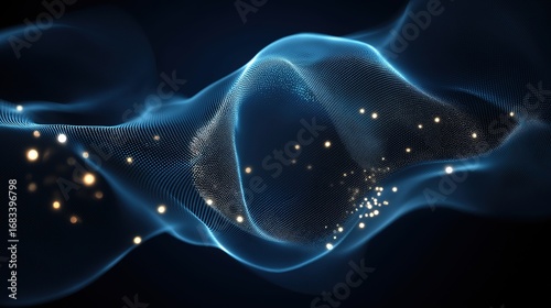 3d rendered illustration of a dna