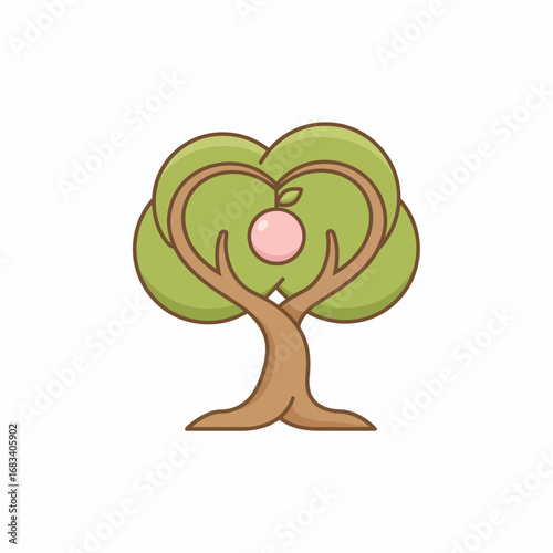 Illustrate Your Family's Unique Journey: Whimsical Heritage Tree Graphic